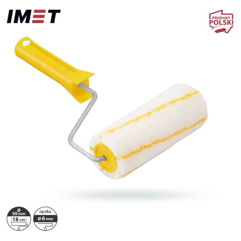 Wałek malarski IMET 18GIR50 GIRPAINT 18cm 6mm