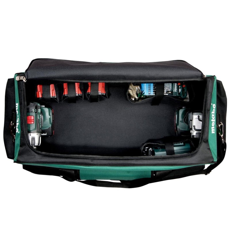 Duża Torba Narzędziowa Metabo • 657007000 • 67x32,5x29 • Wielokomorowa