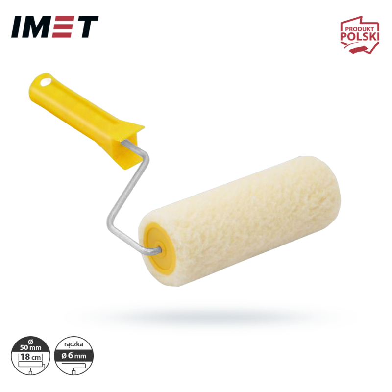 Wałek malarski IMET 18POL50 POLAR 18cm 6mm