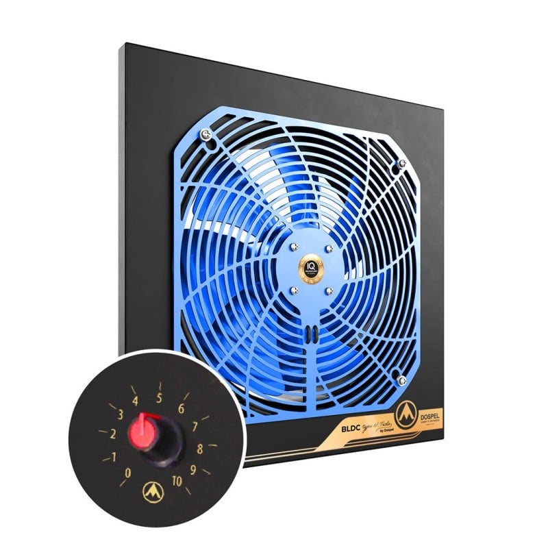 Wentylator przemysłowy osiowy DOSPEL 007-9208 WOKS 300 BLUE nawiewny TESLA-BLDC 300mm 90W 1700m3/h