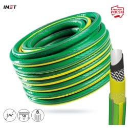 Wąż ogrodowy IMET BP3/4''-50M Professional+ zielony