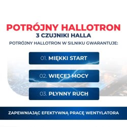 Wentylator kanałowy DOSPEL 007-9250 WK 160mm BLDC Ø160 mm 550 m³/h IPX4 55W cichy