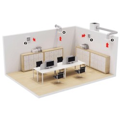 Wentylator osiowy DOSPEL 007-0678 POLO 5 AŻ PIR Ø120mm 150 m³/h 15W IPX4 cichy