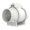 Wentylator osiowy DOSPEL 007-0406 TURBO Ø125 49W IPX2 biały