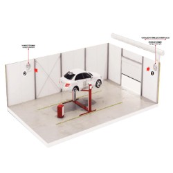Wentylator ścienny przemysłowy DOSPEL 007-0341A WBS Ø315 1000m3/h 110W IPX2