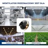Wentylator kanałowy DOSPEL 007-9247 WK 100, BLDC, 390 m³/h IPX4 45W