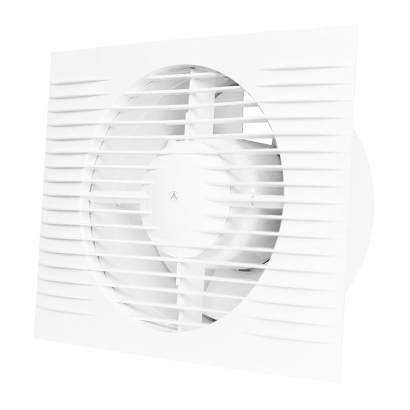 Wentylator ścienny DOSPEL 007-1131 Styl Ø120 S, 150m³/h, IPX4, 17W, 46 dB, biały