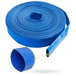 Wąż płaski AGROFLAT BLUE 1'' - 100mb rolka