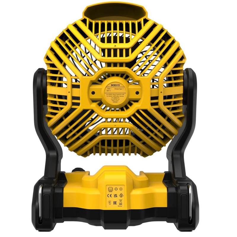 Wentylator akumulatorowy 18V IP54 DeWALT DCE512N