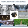 Wentylator kanałowy DOSPEL 007-9253 WK 315mm BLDC Ø315 mm 2100 m³/h IPX4 140W cichy