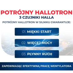 Wentylator dachowy DOSPEL 007-9260 250mm z silnikiem TESLA-BLDC WD 250, 1650m3/h IPX4 90W