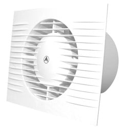 Wentylator ścienny DOSPEL 007-1136 Styl II Ø150 S, 280m3/h, IPX4, 20W, 47dB, biały