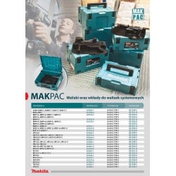 Walizka systemowa Makita MAKPAC 2 395x295x163 mm