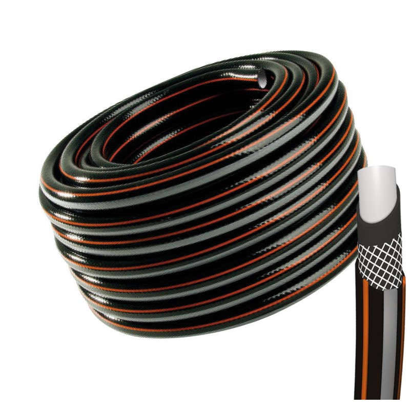 Wąż ogrodowy IMET BP1/2''-30M Carbon+ czarny