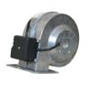Wentylator piecowy promieniowy MPlusM WPA120 z klapką metalowa turbina