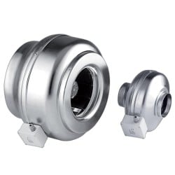 Wentylator promieniowy DOSPEL 007-0097 WK-125mm 3biegi 450m³/h 66W IPX4