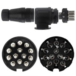 Wtyczka do przyczep 13 pinów 12V ORNO OR-AE-13228