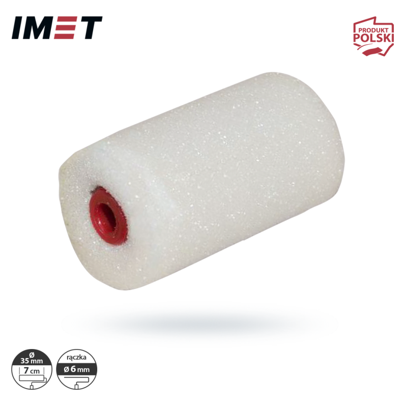 Wkład wałka IMET W35X7T MOLTOPREN 7cm 6mm 10szt