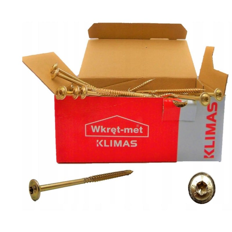 Wkręt ciesielski z łbem talerzowym 8x360mm (50)