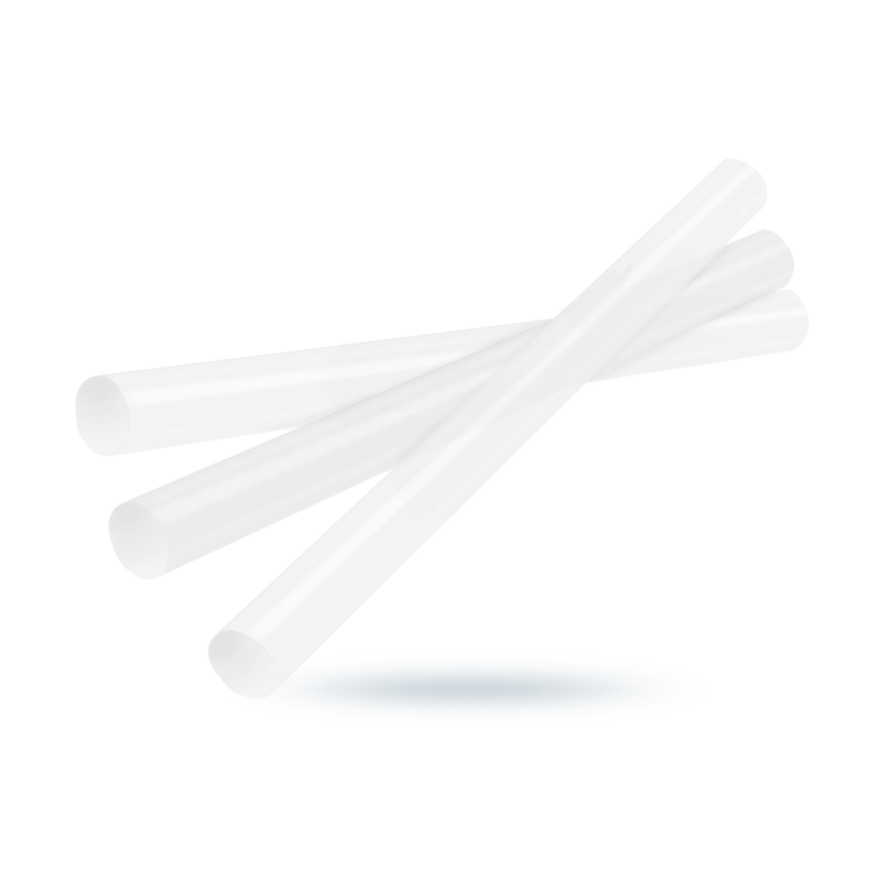Wkłady klejowe fi 11x200mm BIAŁY K0500 (250)