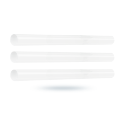 Wkłady klejowe fi 11x200mm BIAŁY K0500 (250)