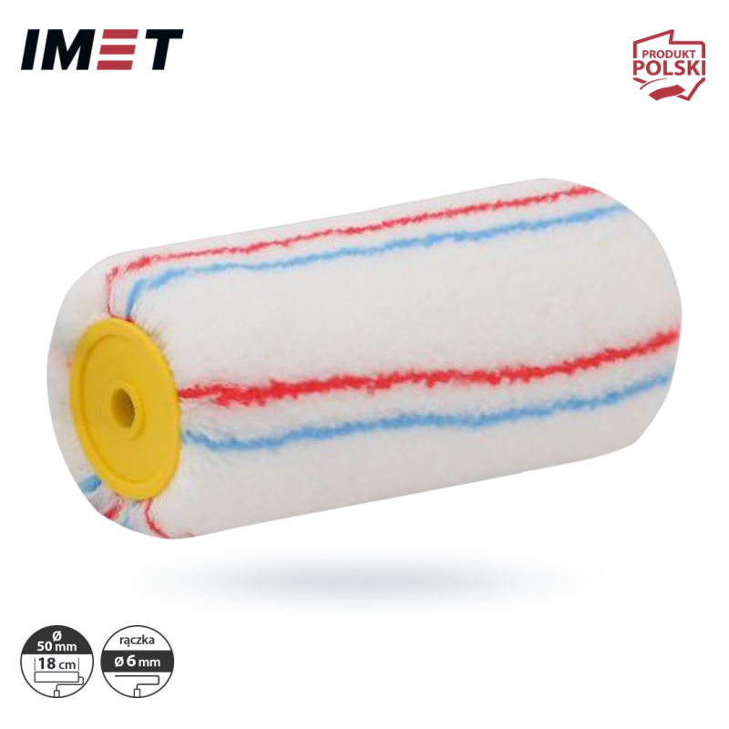 Wkład wałka IMET W18MUL50 MULTIKOLOR 18cm 6mm