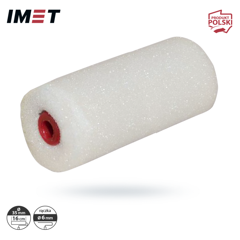 Wkład wałka IMET W35X16T MOLTOPREN 16cm 6mm 5szt