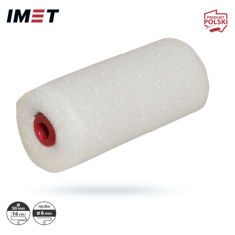 Wkład wałka IMET W50X16T MOLTOPREN 16cm 6mm