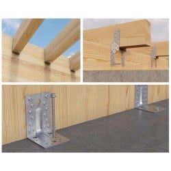 Wkręt do łączników ciesielskich Wkręt-Met WKLC-50050-B 5.0x50mm TX20 250 szt.