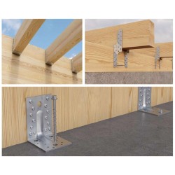 Wkręt do łączników ciesielskich Wkręt-Met WKLC-50040-B 5.0x40mm TX20 250 szt.