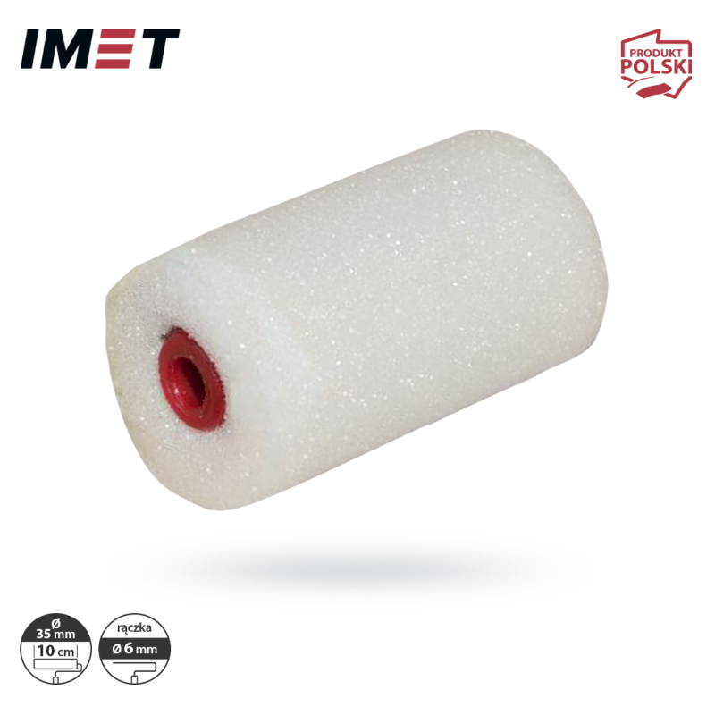 Wkład wałka IMET W35X10T MOLTOPREN 10cm 6mm 10szt