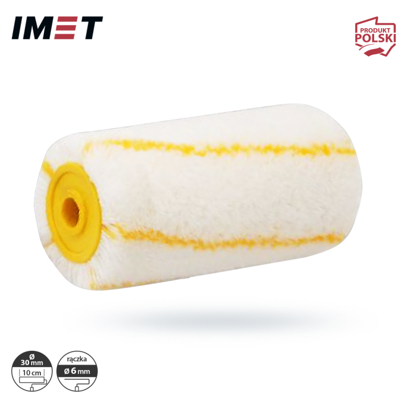 Wkład wałka IMET W10GIR30 GIRPAINT 10cm 6mm