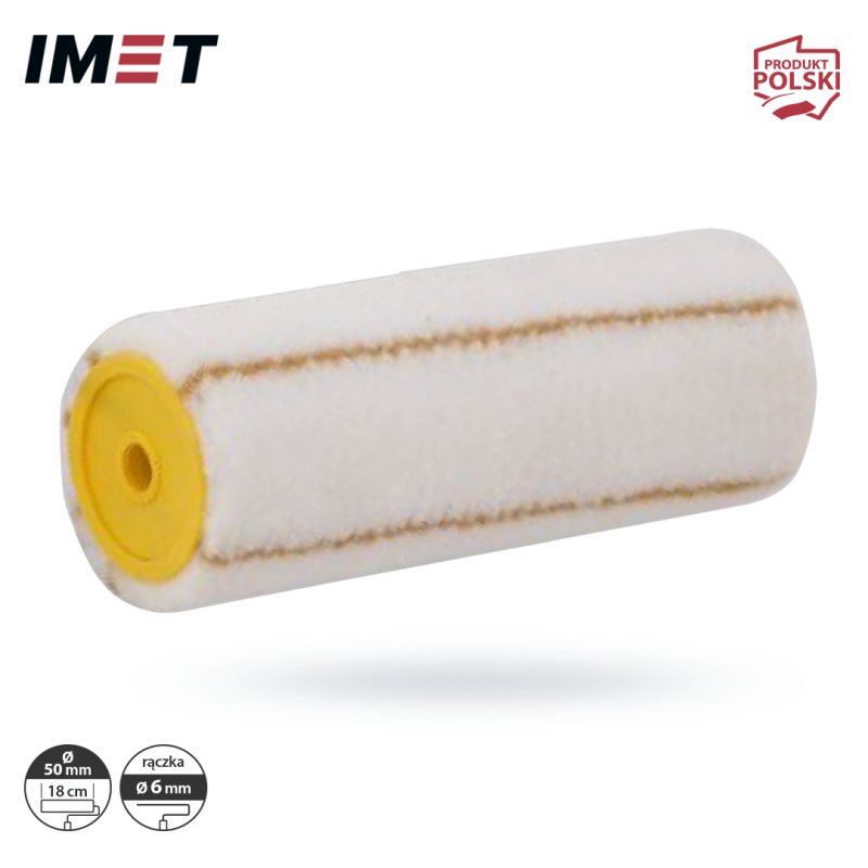 Wkład wałka IMET W18NYL50 NYLON 18cm 6mm