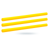 Wkłady klejowe fi 11x200mm ŻÓŁTY K0500 (250)