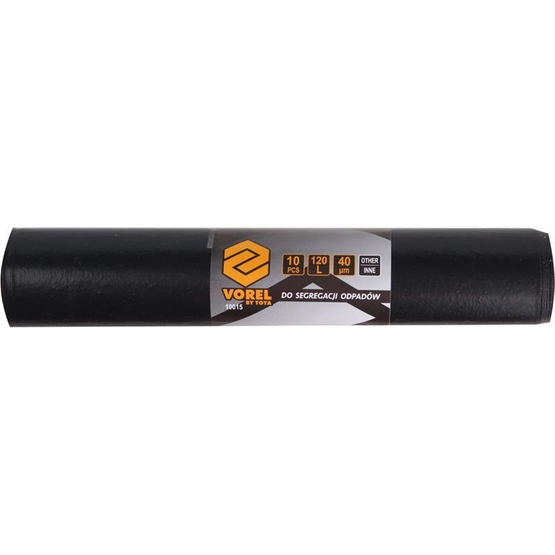 Worki na odpady 120 L czarne opk-10szt