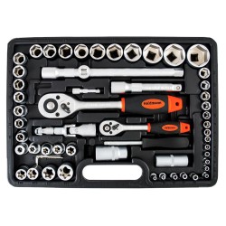 Zestaw kluczy nasadowych 108 el Heidmann G10151