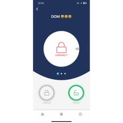 Zamek elektroniczny TEDEE LOCK GO GERDA czarny