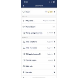 Zamek elektroniczny TEDEE LOCK GO GERDA czarny