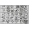 Zestaw 300 podkładek aluminiowych YATO YT-06865