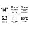 Zespół filtrów reduktor+ smarownica 1/4'' YATO