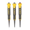 Zestaw 3 pobijaków punktaków DeWALT DWHT0-58018
