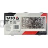 Zestaw 300 nakrętek nierdzewnych YATO YT-06773