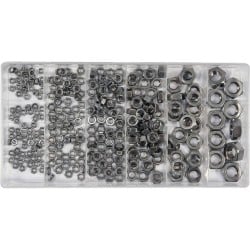 Zestaw 300 nakrętek nierdzewnych YATO YT-06773