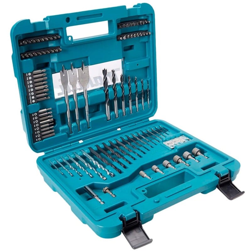 Zestaw bitów i nasadek 100 części MAKITA D-47248