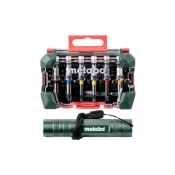 Zestaw Metabo 626721000 komplet bitów S2 29 części + latarka 100 lumenów 180min