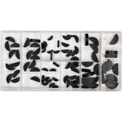 Zestaw 80 klinów półokrągłych mix YATO YT-06790