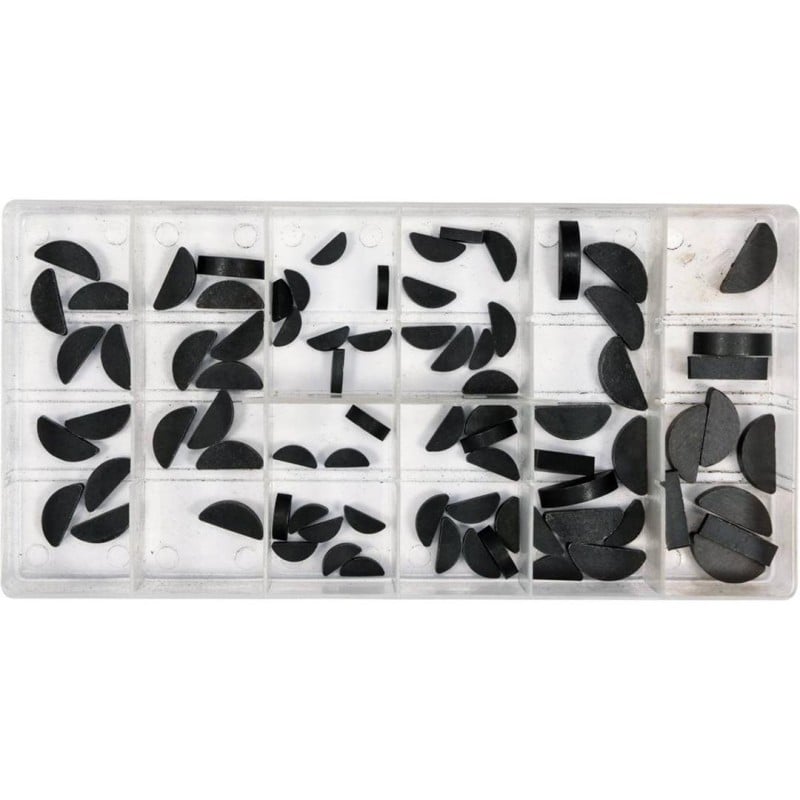 Zestaw 80 klinów półokrągłych mix YATO YT-06790