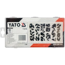 Zestaw 80 klinów półokrągłych mix YATO YT-06790