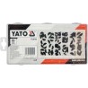 Zestaw 80 klinów półokrągłych mix YATO YT-06790