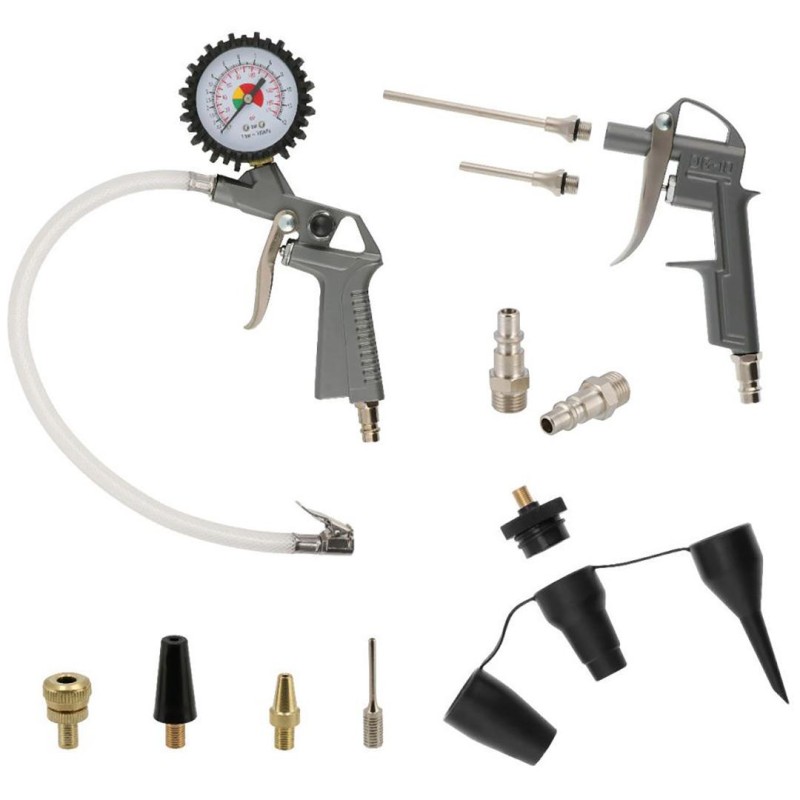 Zestaw 15 akcesoriów pneumatycznych AIRPRESS